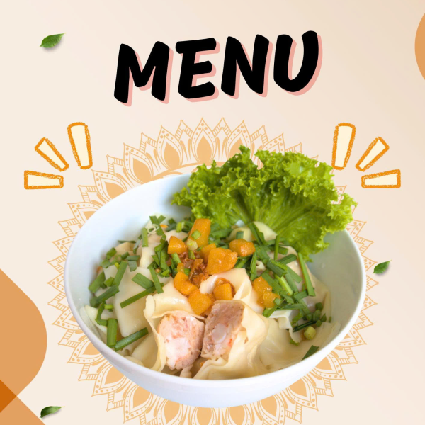 MENU ĐIỂM TÂM