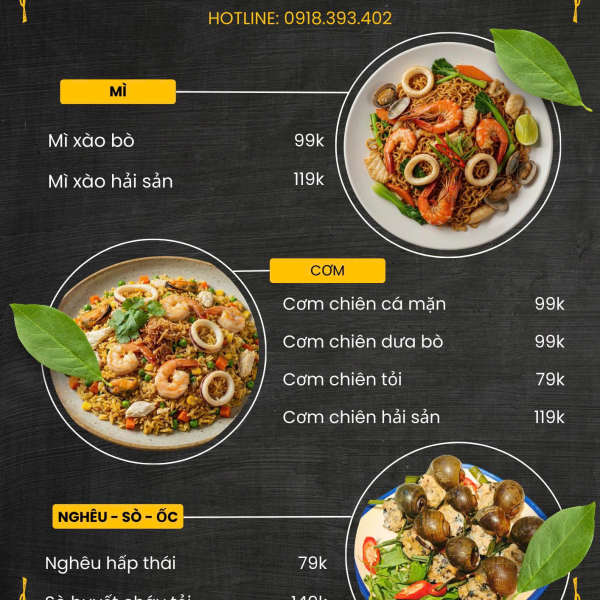 MÌ/CƠM/NGHÊU-SÒ-ỐC